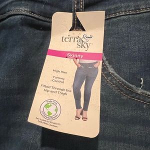 NWT Terra & Sky 24w petite (24P14)
